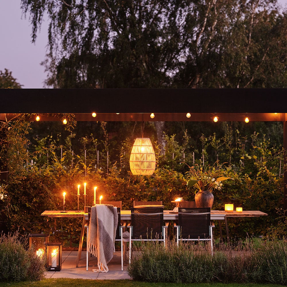 Naos Esszimmerstuhl natur/grau Teak