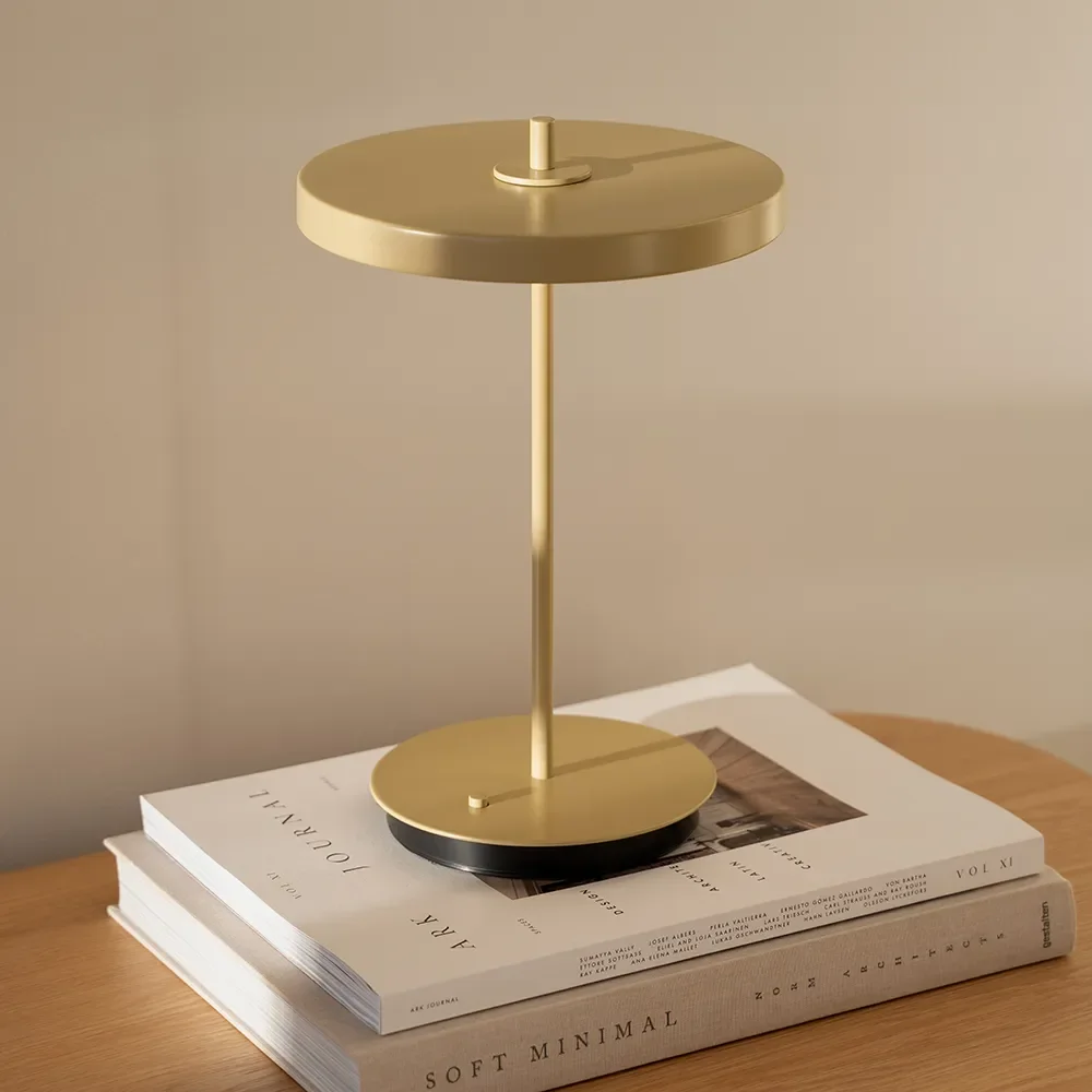 Asteria Move Monochrome Tragbare Lampe Butter Yellow