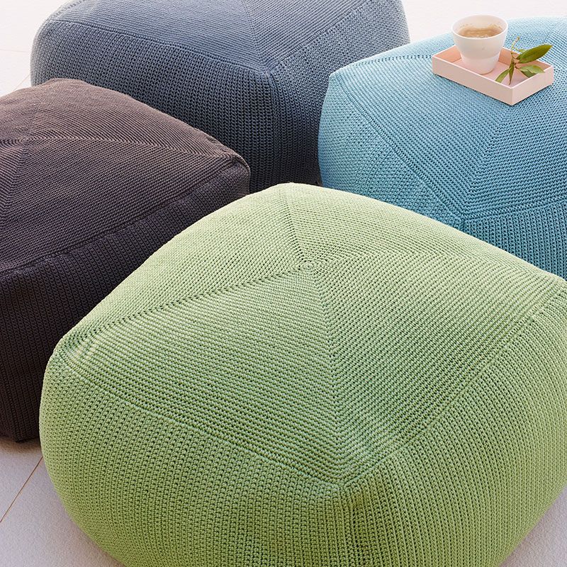 Divine Hocker 55X55 cm Türkis