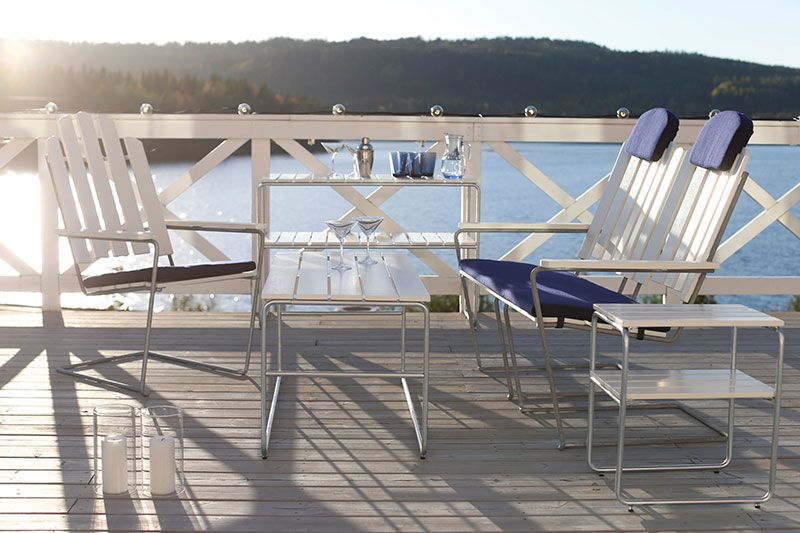 L105 Relieftisch Weiß