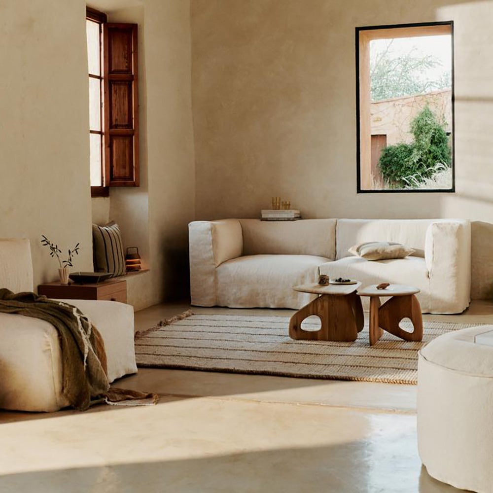  Oar Couchtisch - 50 - Natureiche