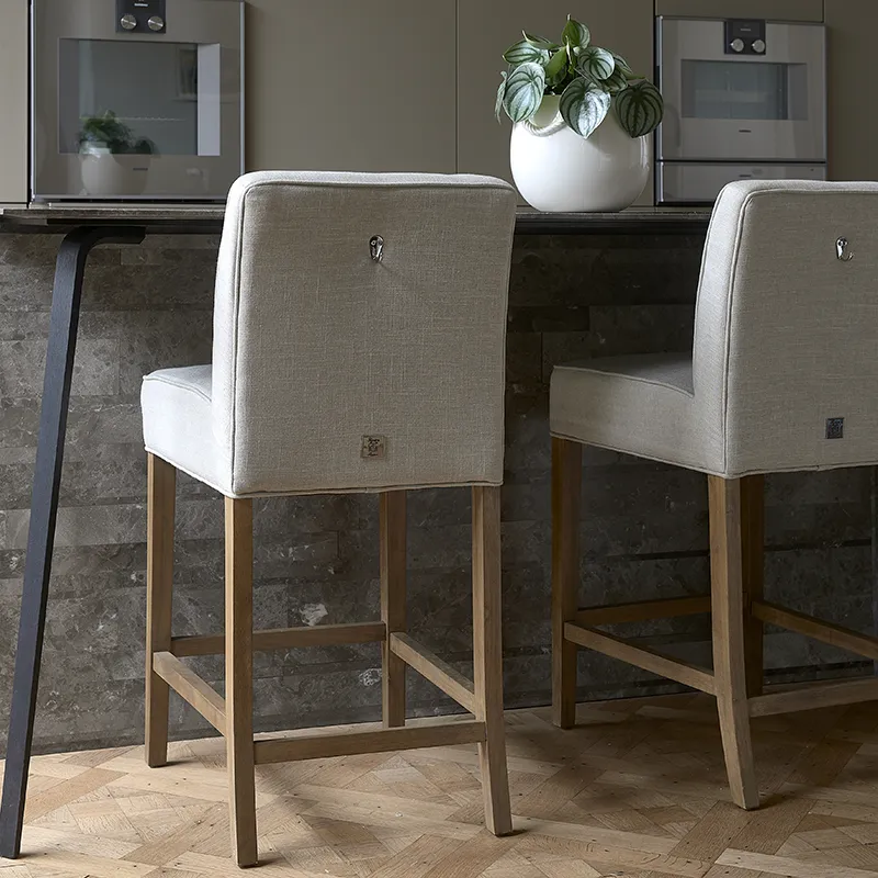 Cape Breton Barstuhl Linen flax