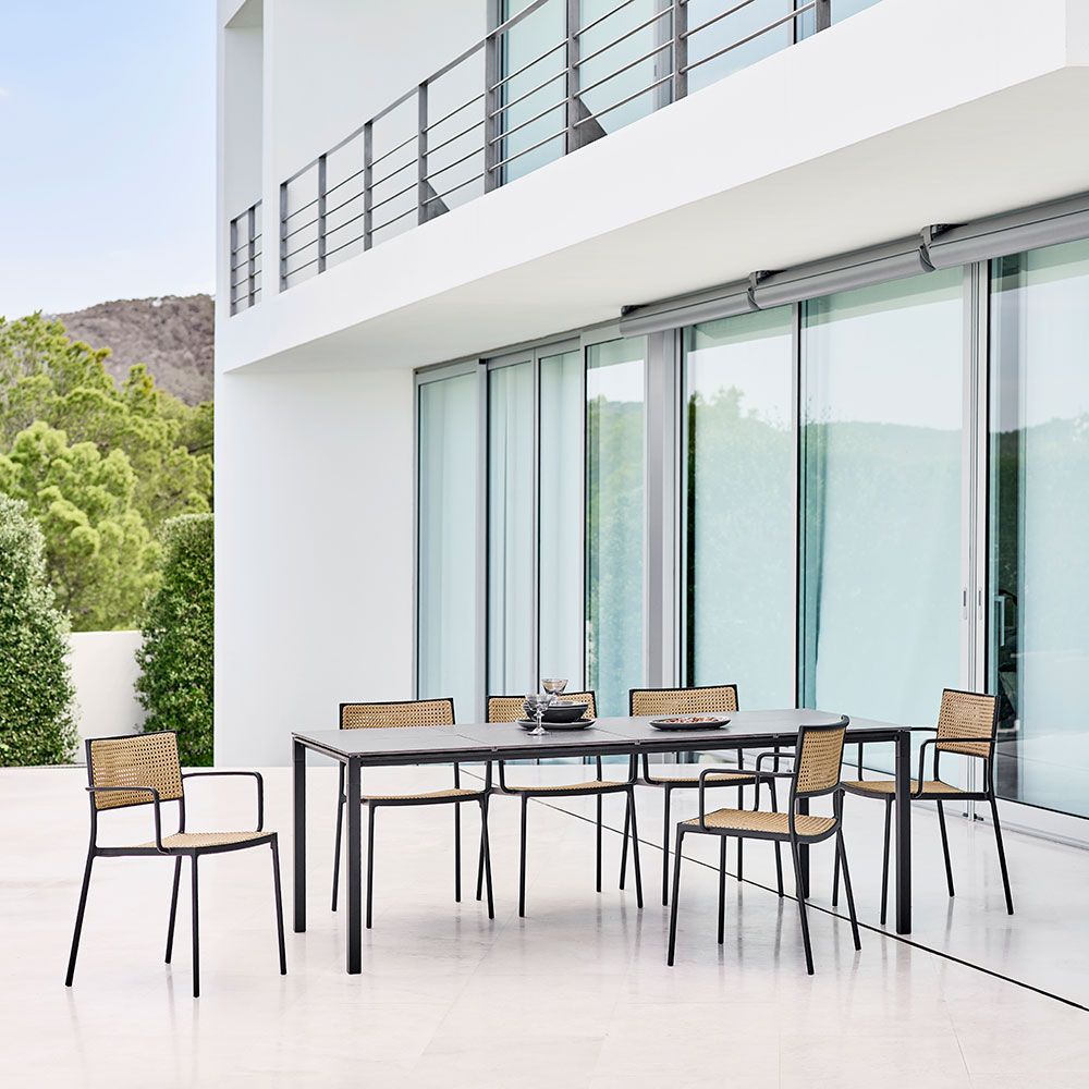 Less Stapelstuhl Französisch Geflecht