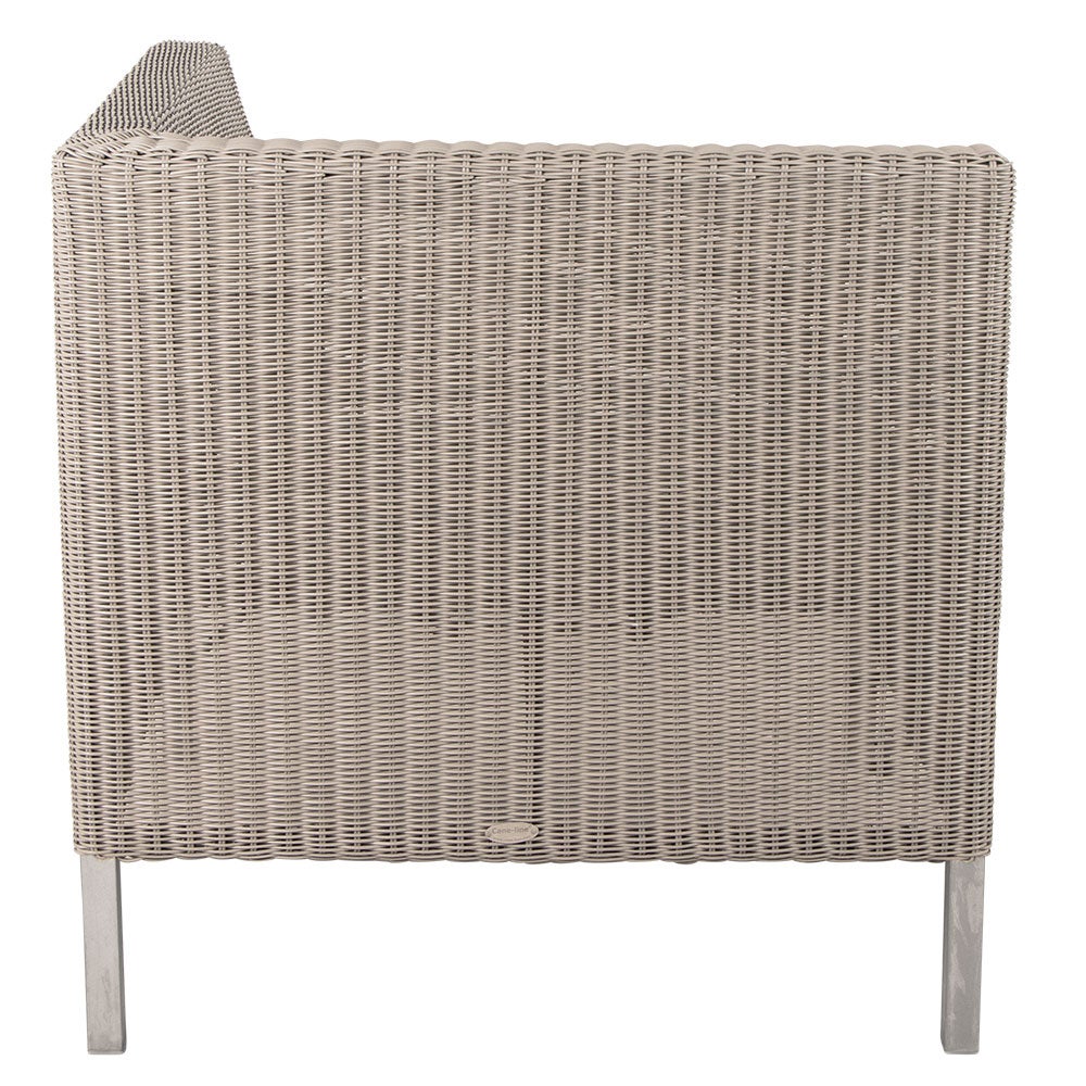 Connect Eckmodul Hoch Taupe Künstliches Palisanderholz