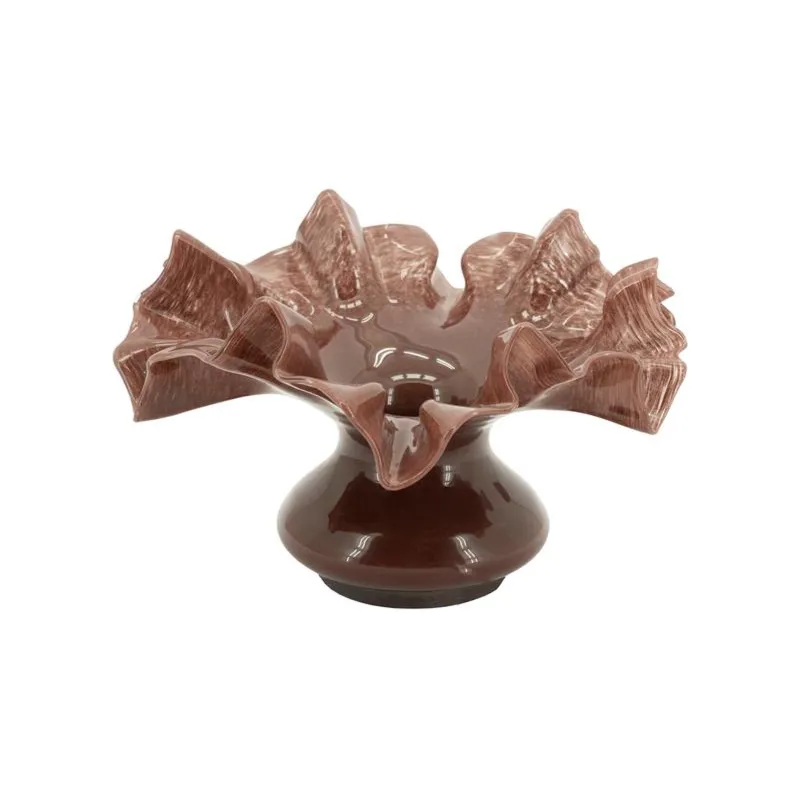 Baia 1 Vase 26x26x16,5 cm Glas Rot