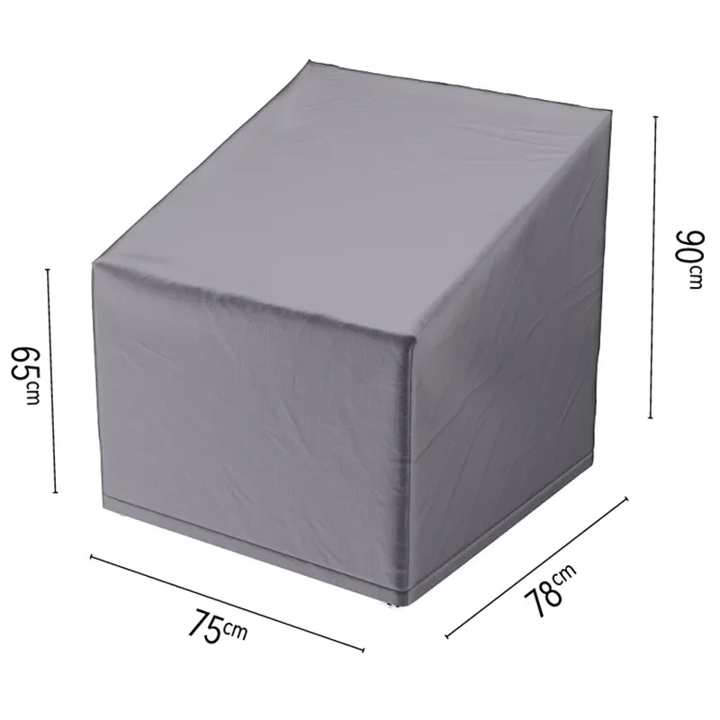 Möbelbezug Sessel hoch Rücken 75x78cm