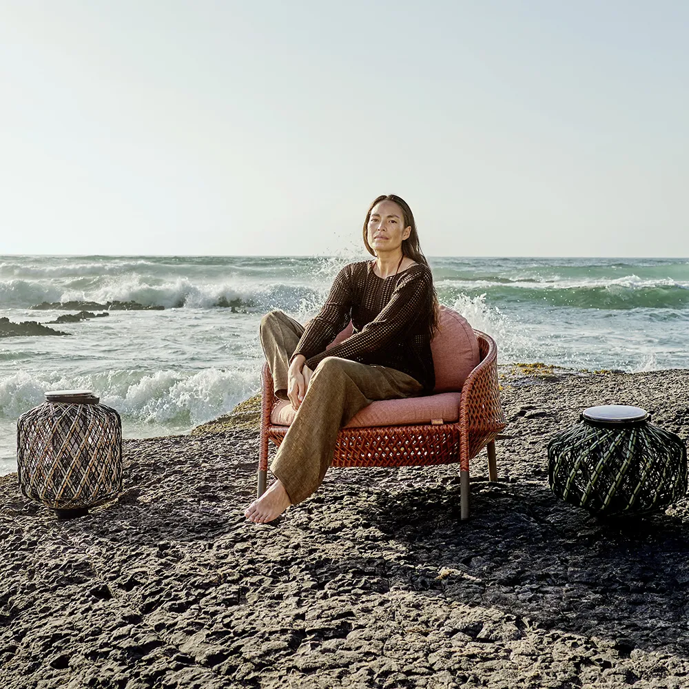 AHNDA Loungesessel AB7 vulcano 0305 elemental 0105