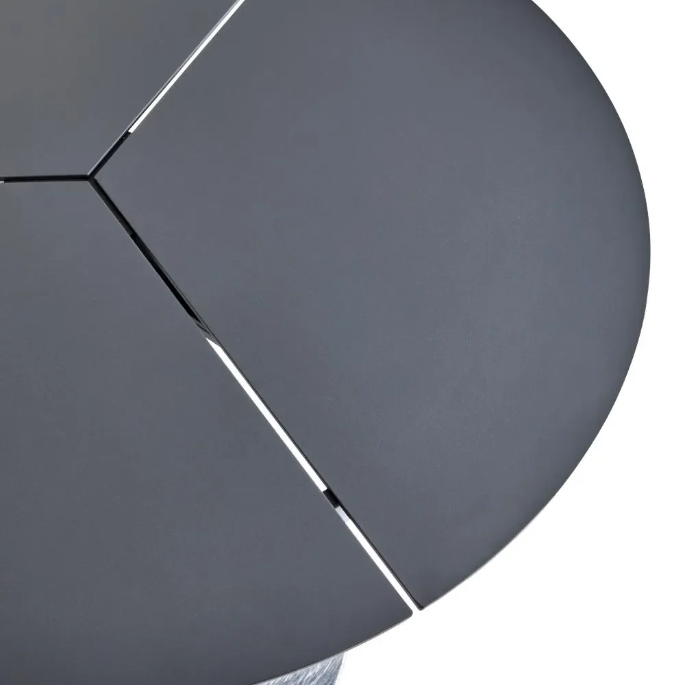 Peace Bistro Cafétisch 80 cm Anthracite