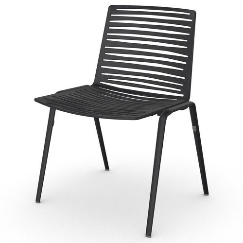 Zebra Esszimmerstuhl Schwarz