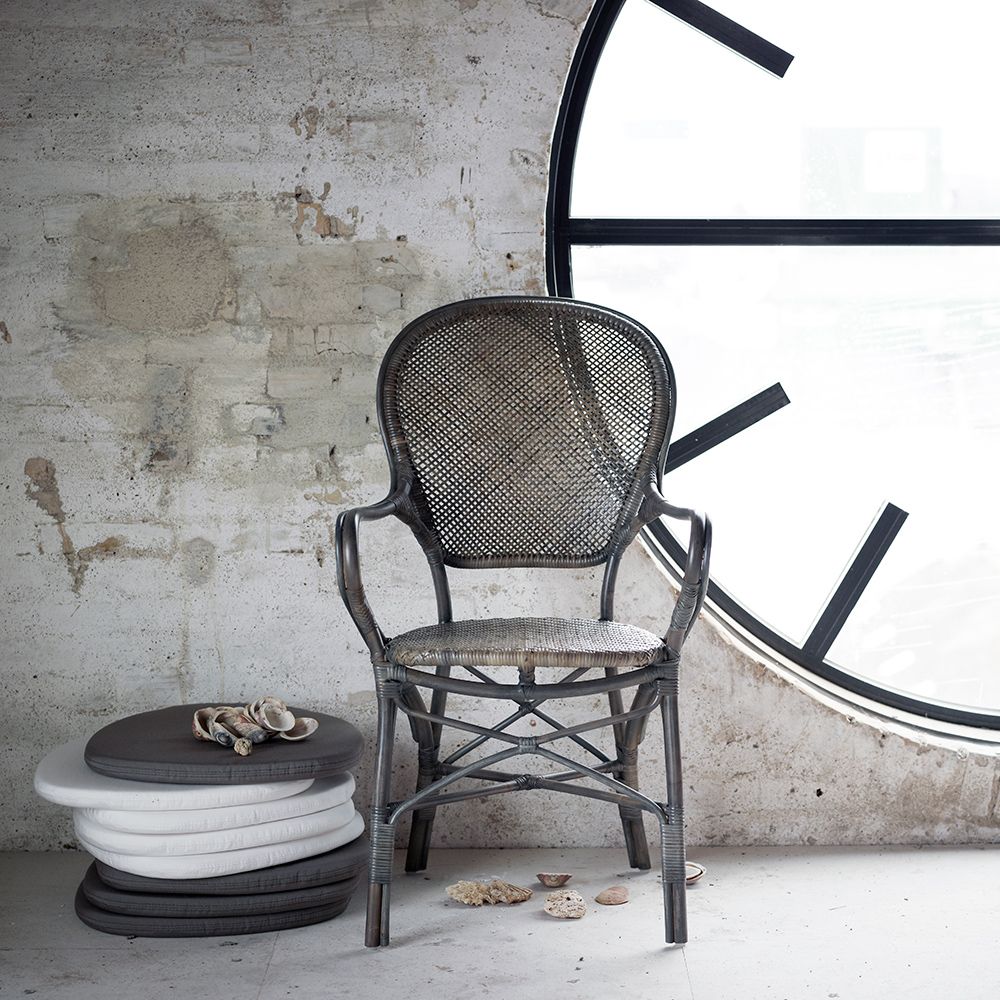 Rossini Rattanstuhl Schwarz