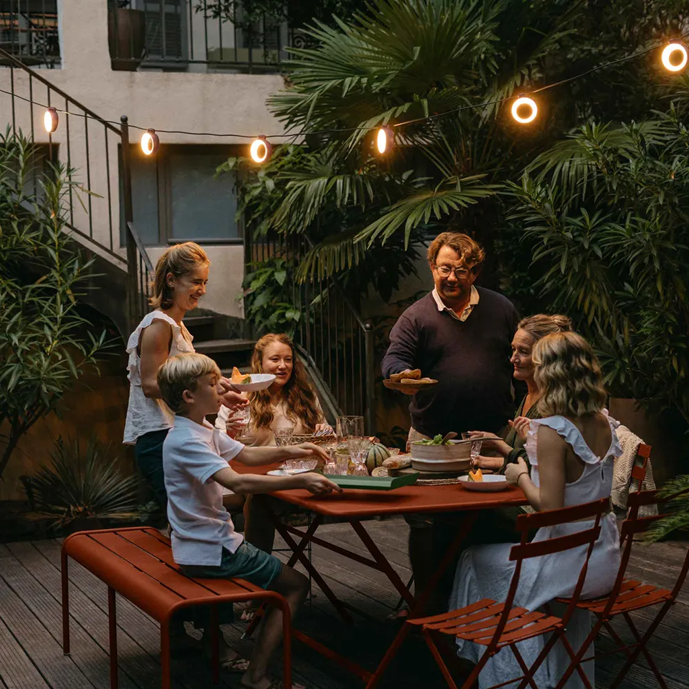 Bistro tisch 117 x 77 cm Red Ochre