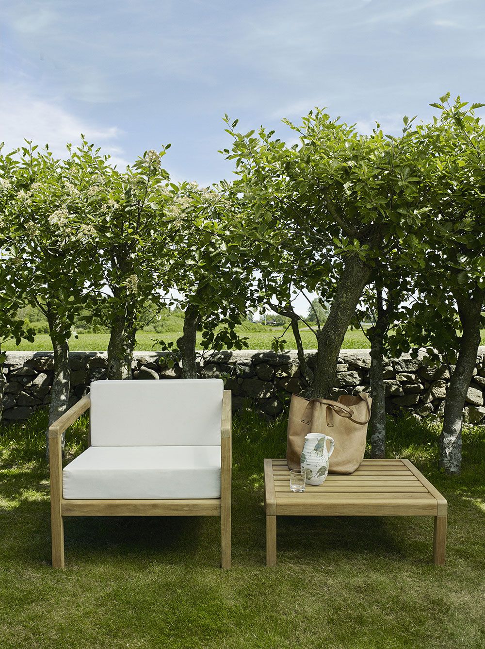 Virkelyst Tisch 75X70 cm Teak