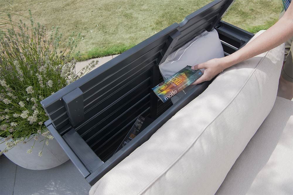 Bara Vara Sessel Orange Grau 