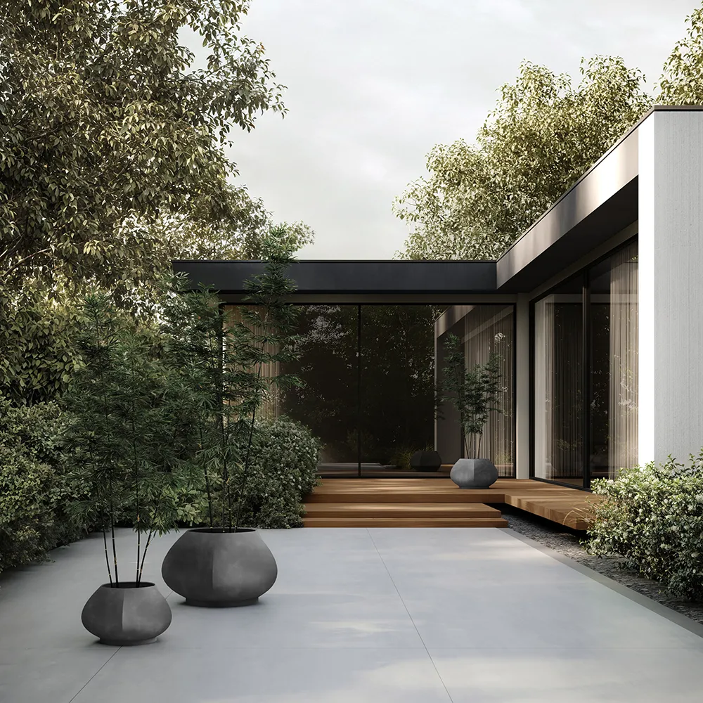 Arket Topf Big - Dark Grey