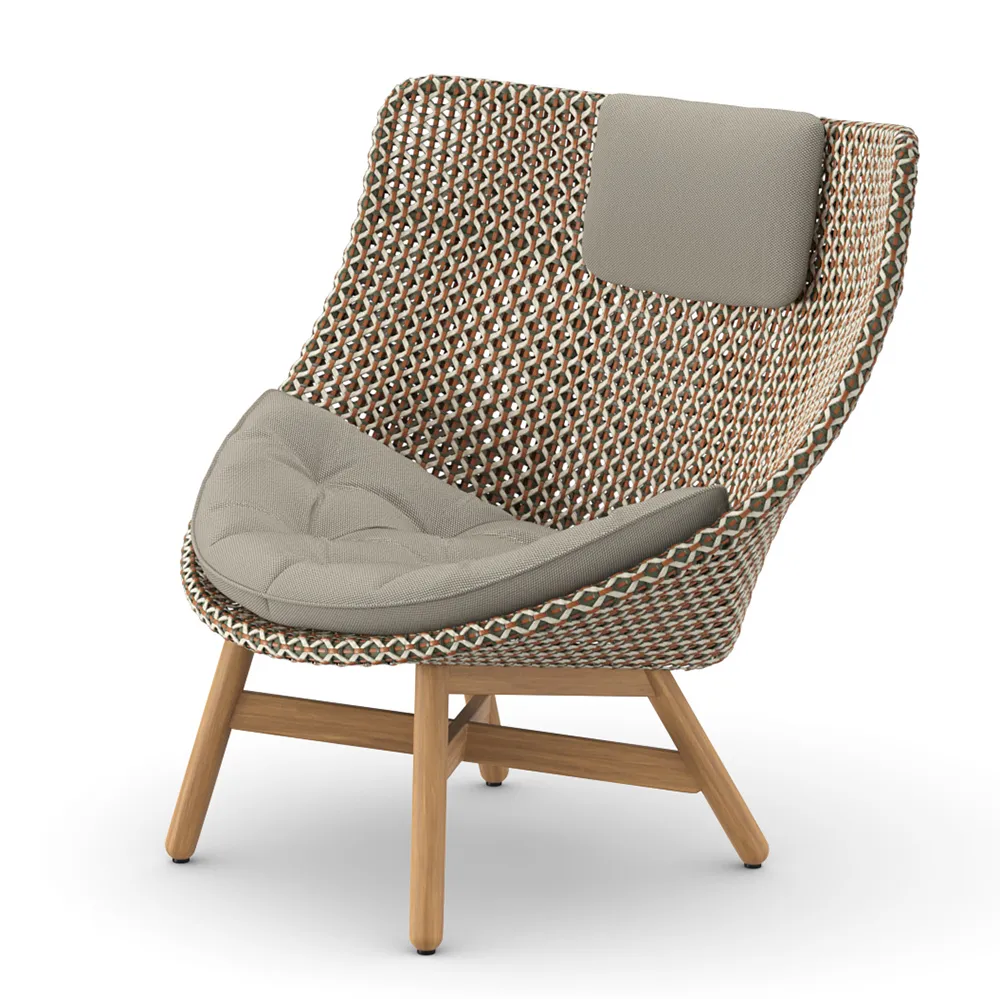 Mbrace Wingchair teak AY5 teak 0205 chestnut 0151