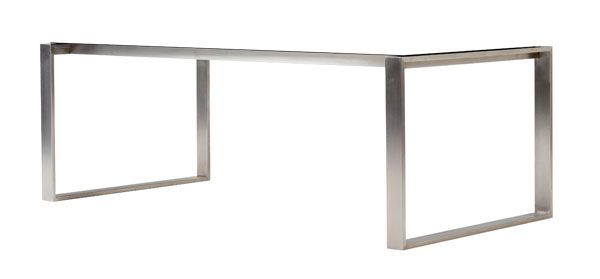 Edge 210X100cm Ständer aus Edelstahl