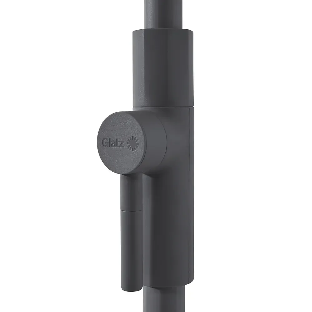 Twist sonnenschirm 300 cm anthracite Kat.5 601 Waterfall