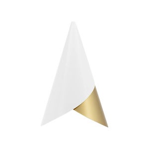 Cornet  Lampenschirm White/Brass