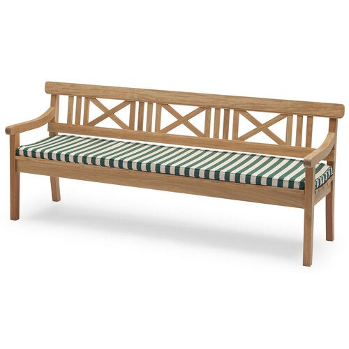Drachmann 200 cm Kissen Hell Apricot/Dunkelgrün