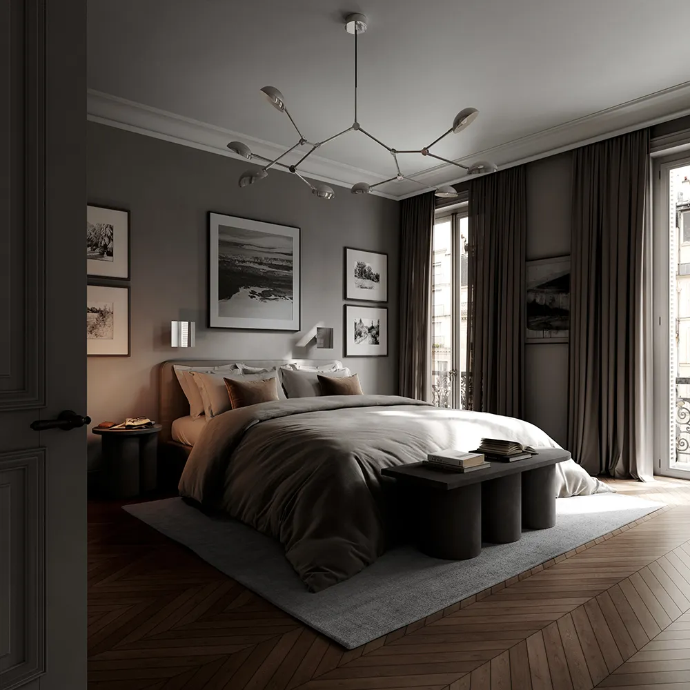 Bigfoot Couchtisch hoch - Kaffee