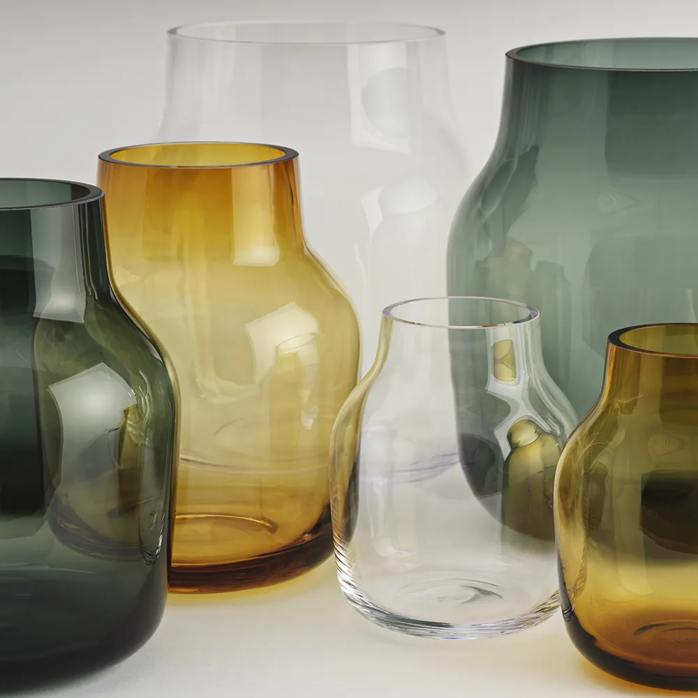 Silent Vase Ø15 cm Burnt Orange