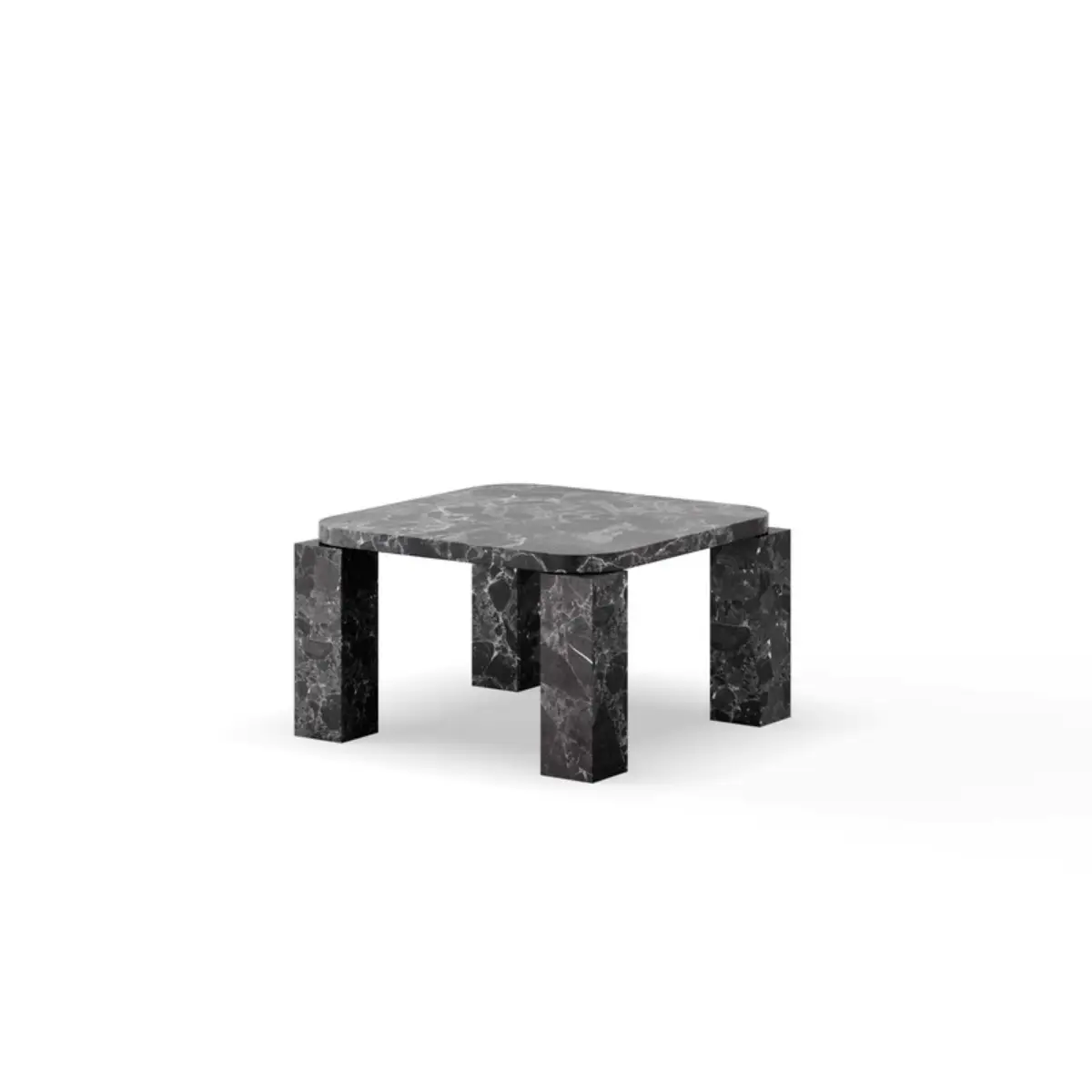 Atlas Couchtisch 60x60 Costa Schwarz