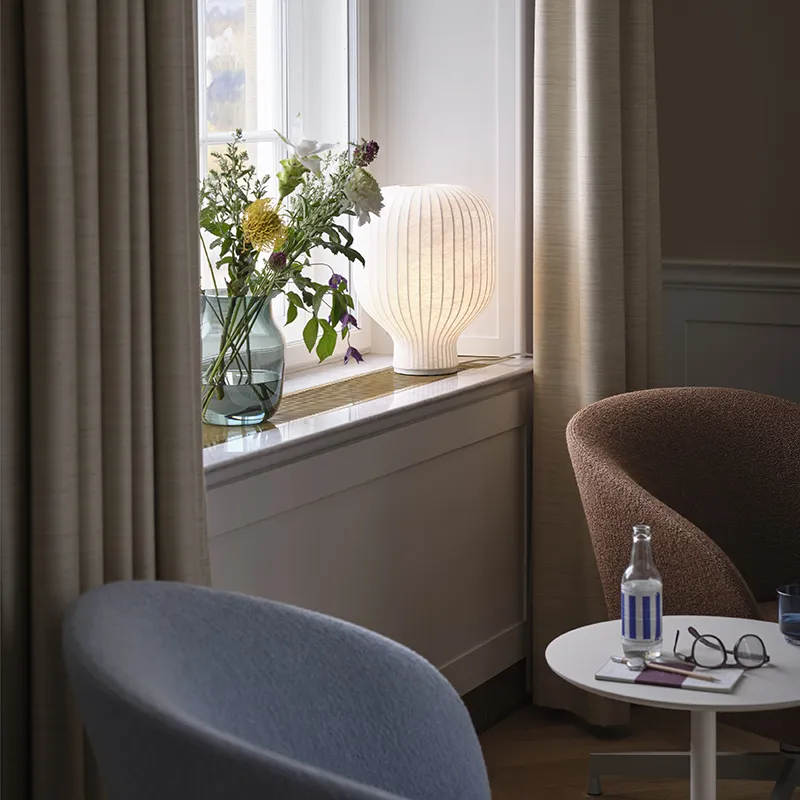 Strand Tischlampe 39,1 cm White