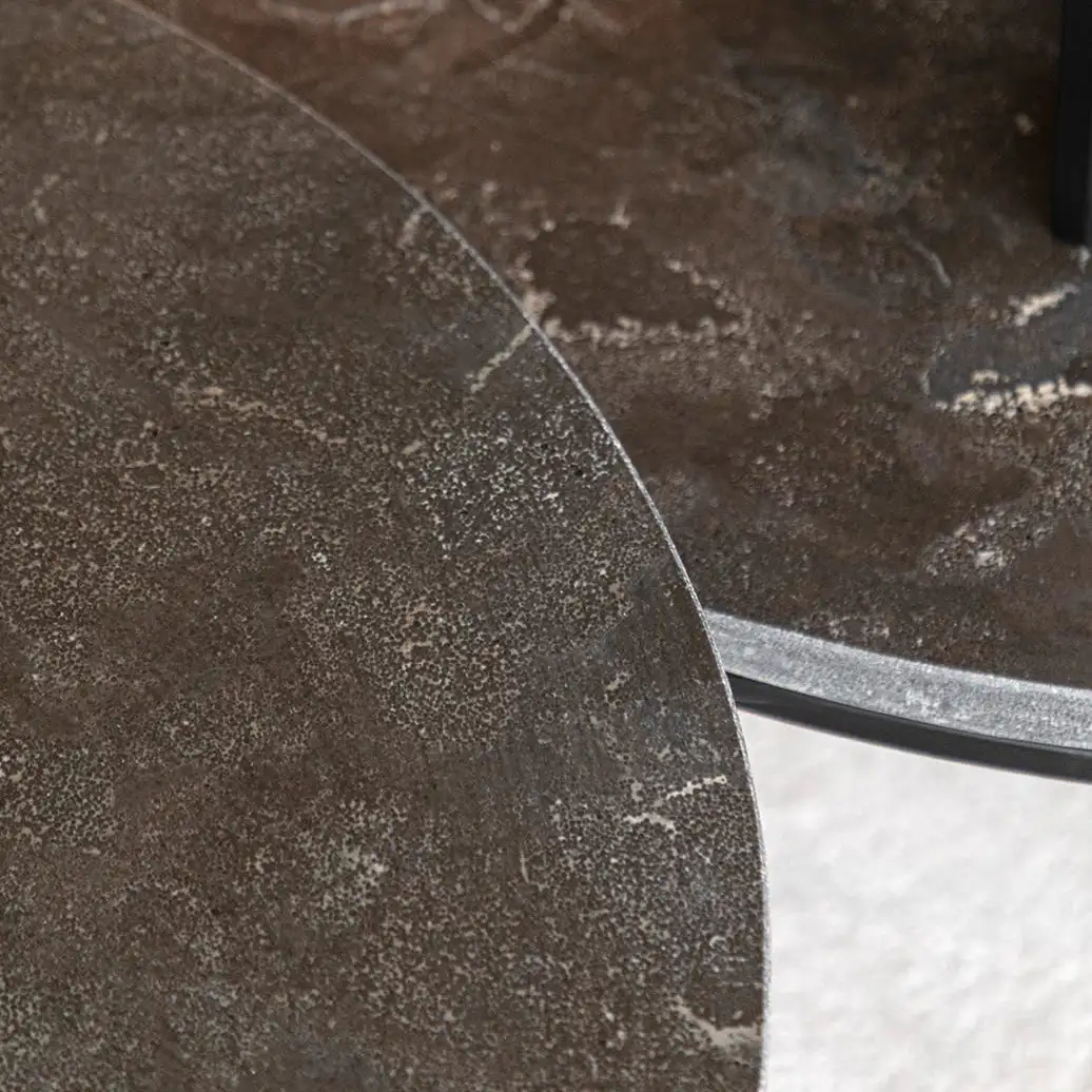 Cedes Couchtisch Blaustein Ø60 cm