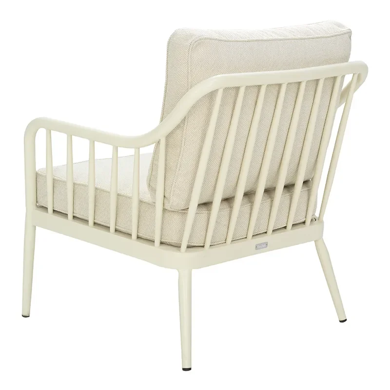 Coleville sessel  Pearl white / Dot beige