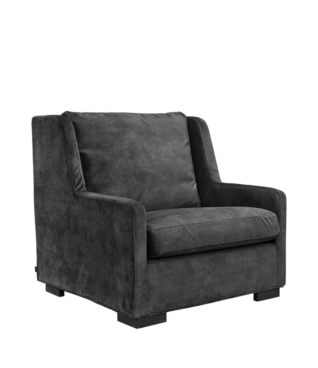 Dover Sessel Polsterung Avanna dark grey