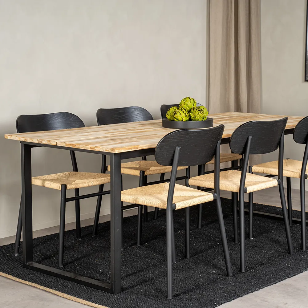 Polly Esszimmerstuhl Natur 2er-Pack 