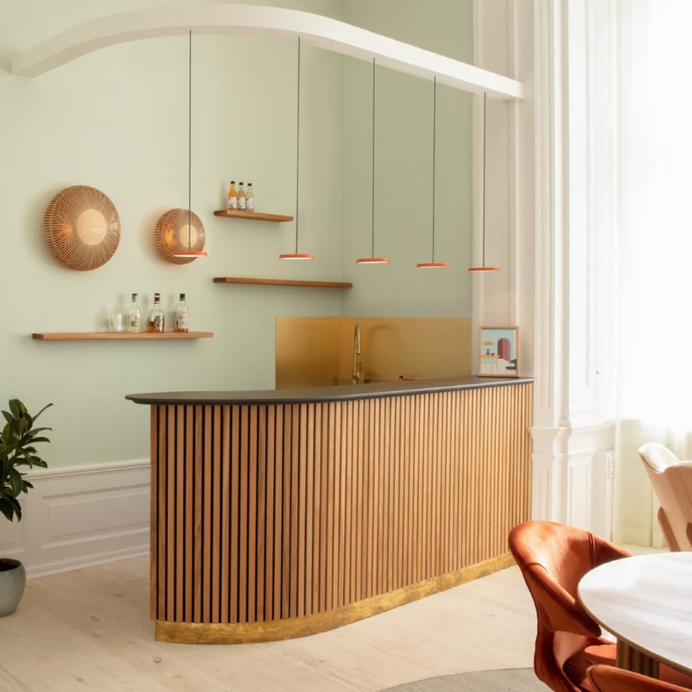 Asteria Micro Deckenleuchte Ø15 cm Nuance Orange