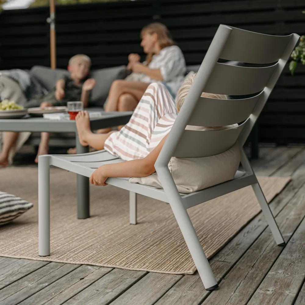 Delia Relaxsessel Light Grey