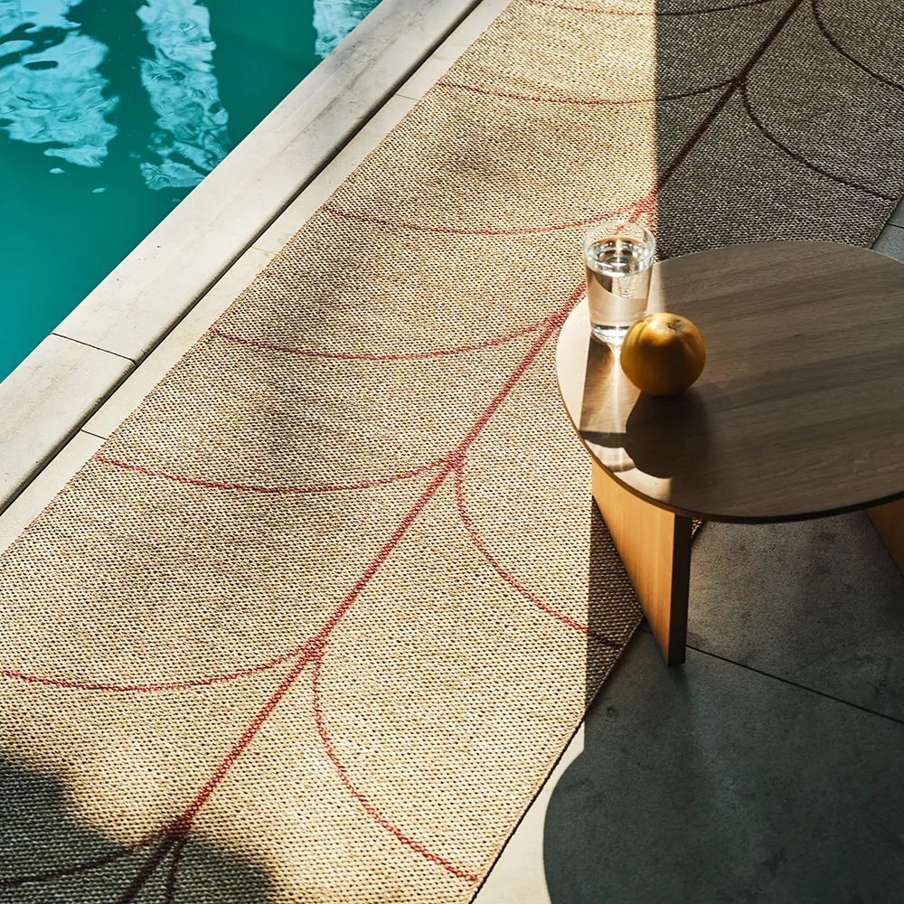 Gewebter Teppich Leif Berry 70x180 cm