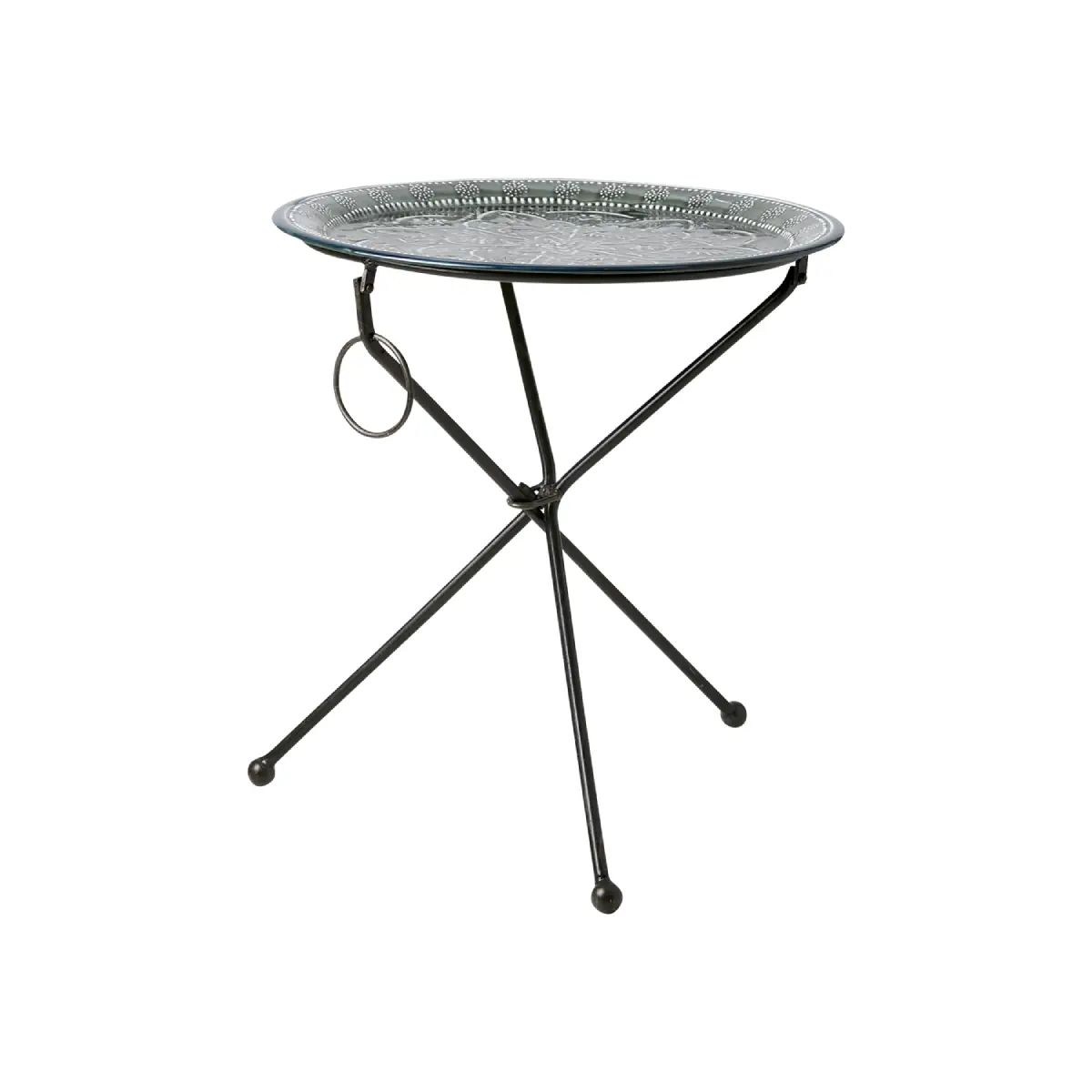 ELDORADO Tablett Grün Ø 47 x H 2,5 cm