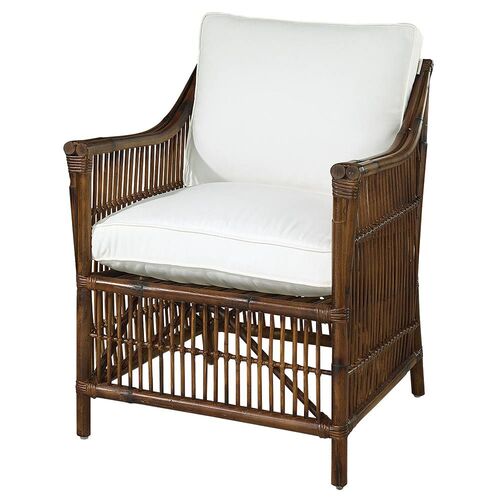 Columbus Sessel Antique Rattan exkl. Kissen
