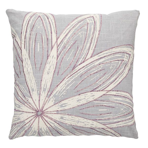 Simeto Ornamental Kissen 50X50 Cm Rot 