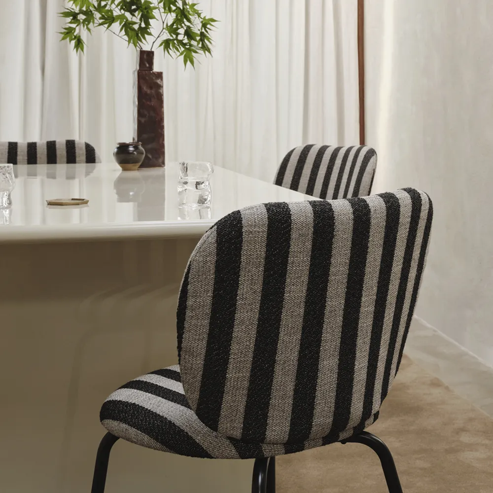 Rico Esszimmerstuhl Black Louisiana - Sand/Black