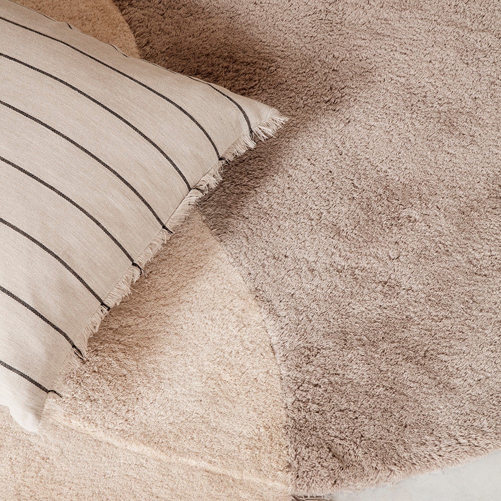 Calm Kissenbezug 60x40 - Camel/Black