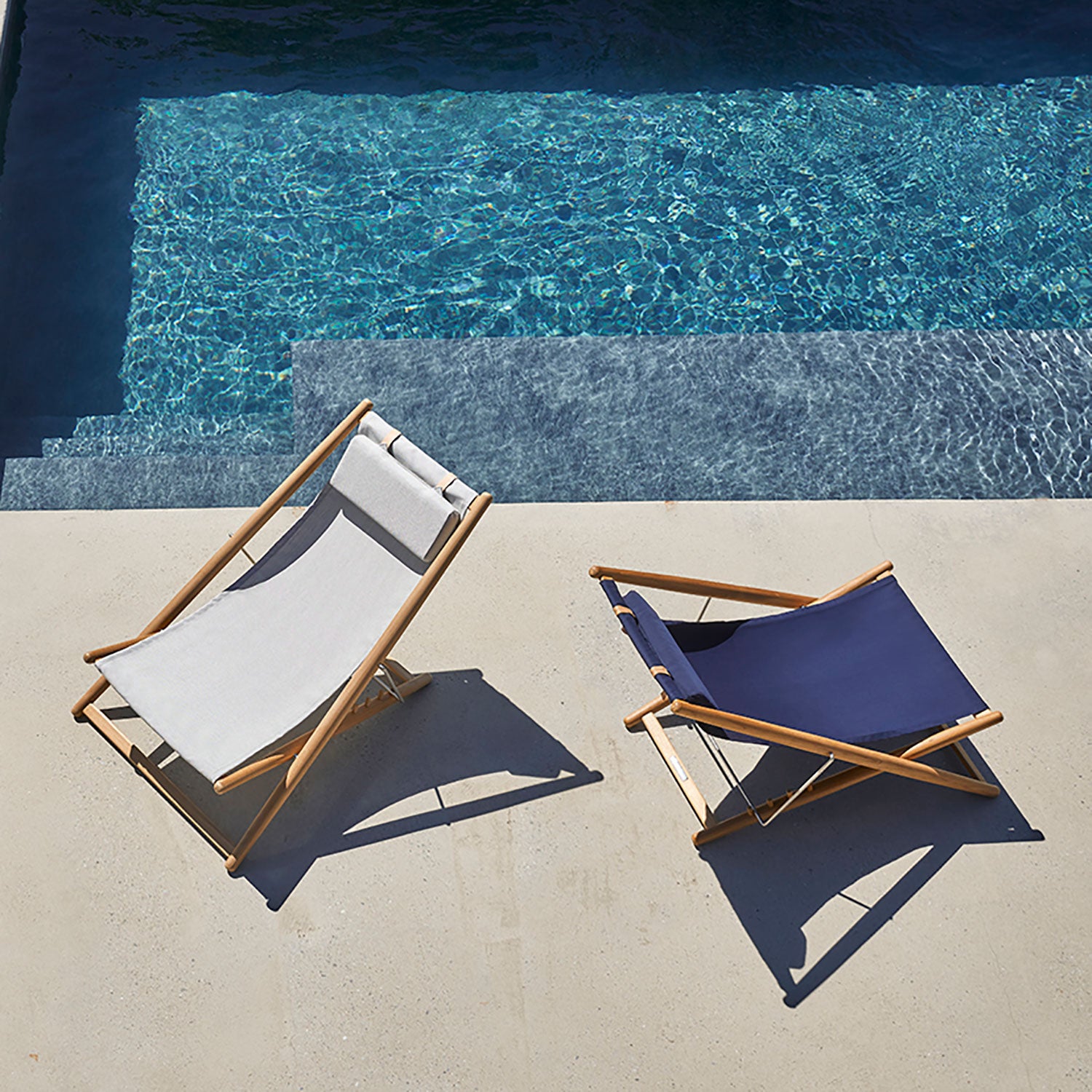 H55 Liegesessel Teak