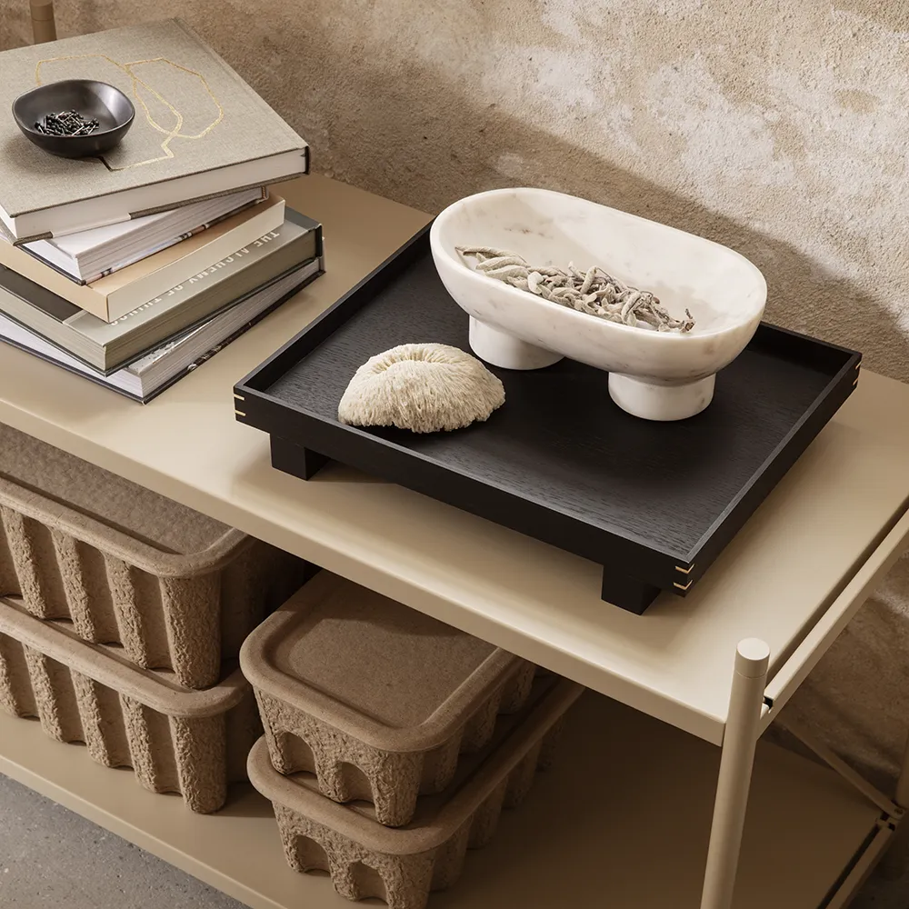 Marmorschale Alza Black