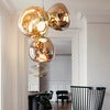 Melt Chandelier Small Gold LED