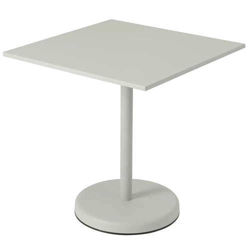 Linear Steel Bistrotisch 70x70 cm Grey