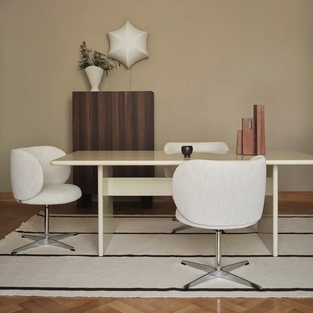 Rink Esstisch 240x90 cm - Eggshell