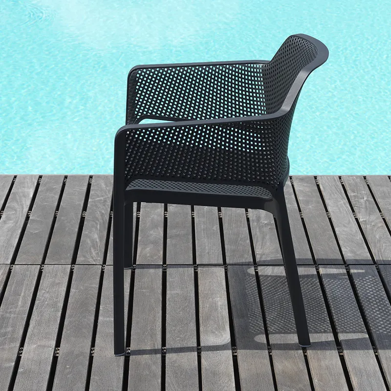 Netzsessel Anthrazit