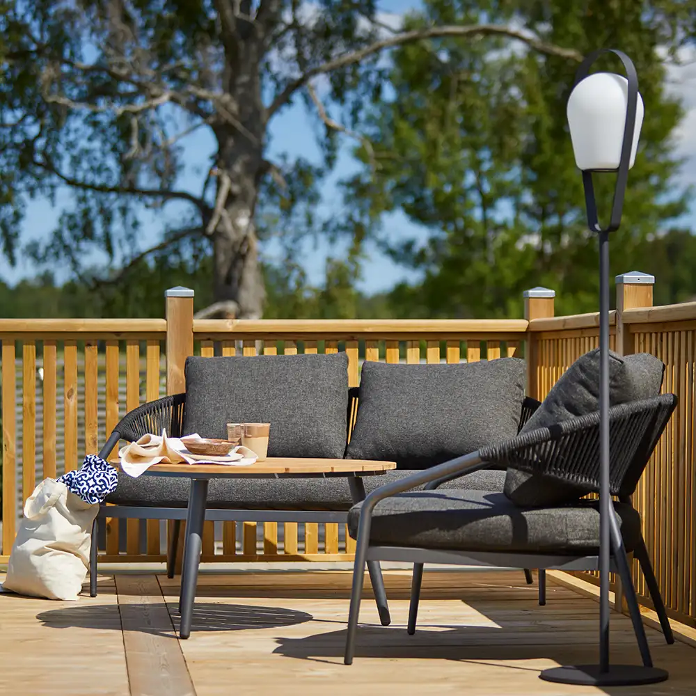 Ekeryd Couchtisch Ø80 Teak