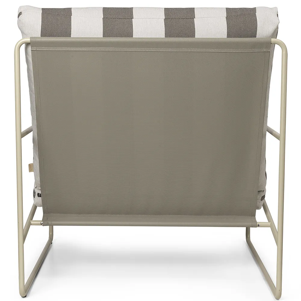 Desert Sessel Stripe Cashmere/Chocolate