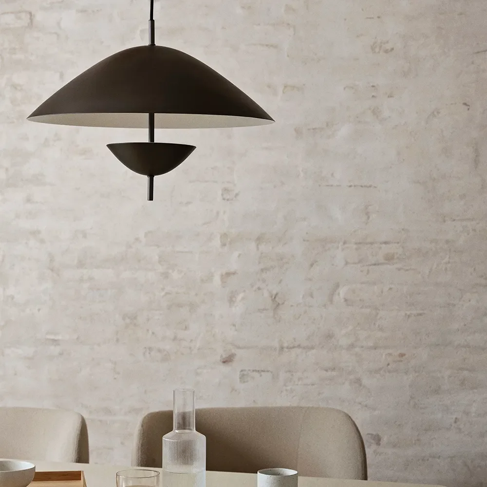 Lod Pendelleuchte Blackened Iron