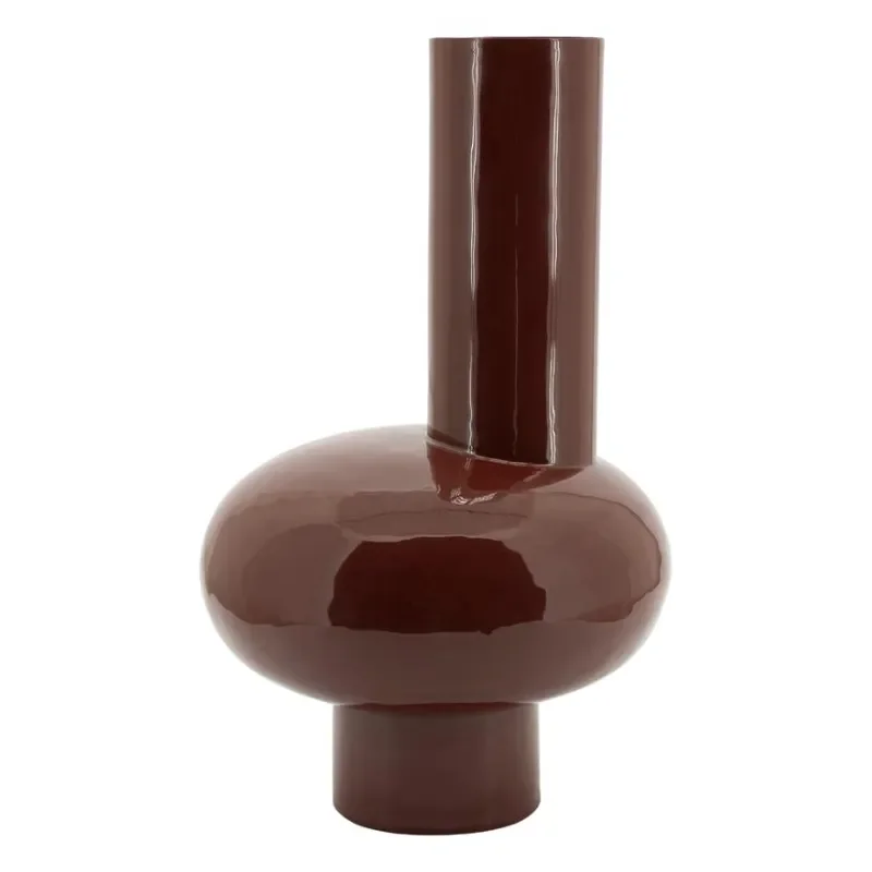 Wonka large Vase 32,5x32,5x52,5 cm Eisen Rot