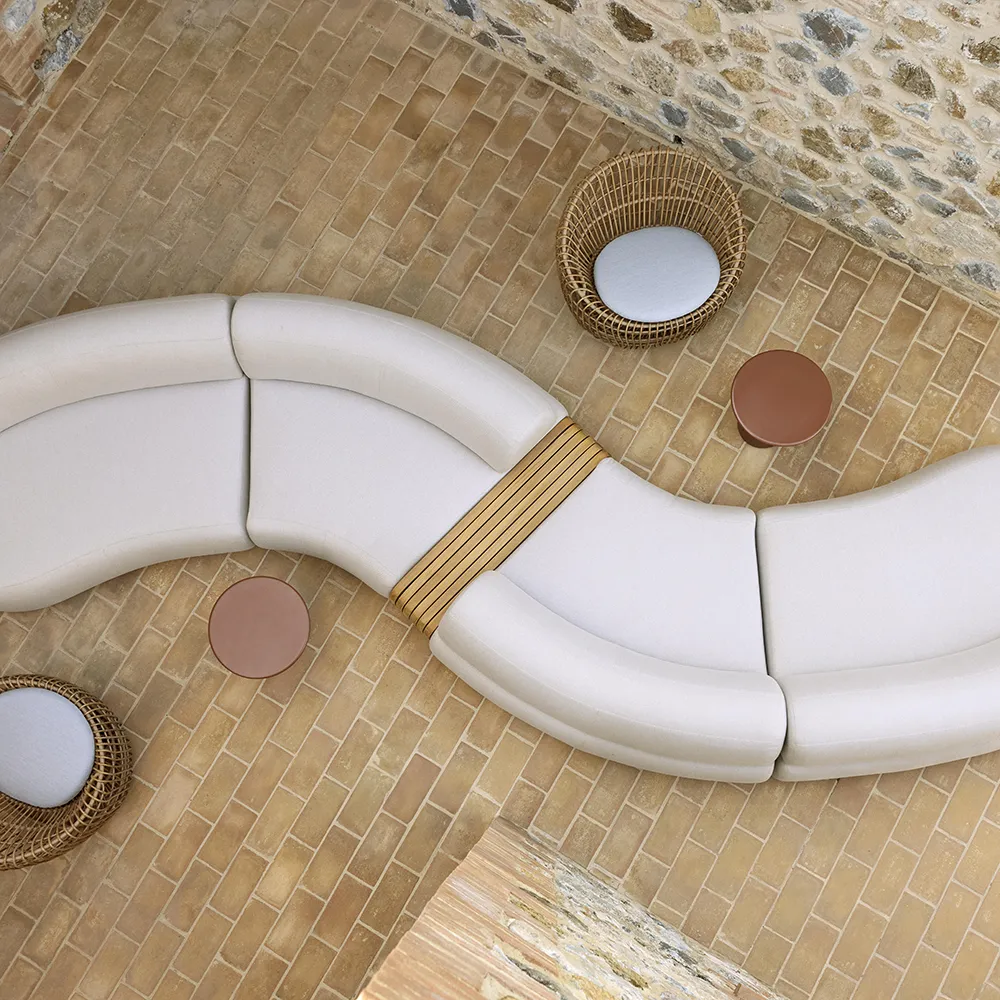 Mellow 5-Sitzer Sofa Sand